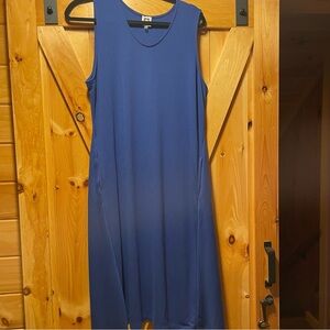 Anne Klein blue tank dress size XL